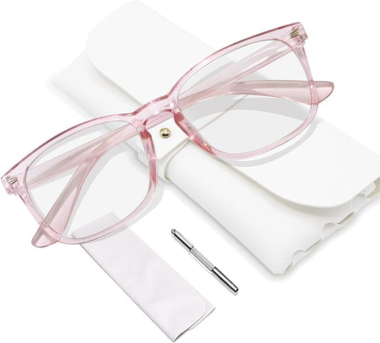 BIRDDIE Blue Light Blocking Glasses for Women & Men, UV400 Anti-Glare Computer Glasses for Gaming,Reading & Eye Strain Relief