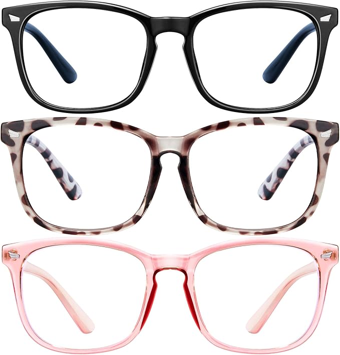 hunsquer Blue Light Glasses for Woman/Men Computer Blue Light Glasses