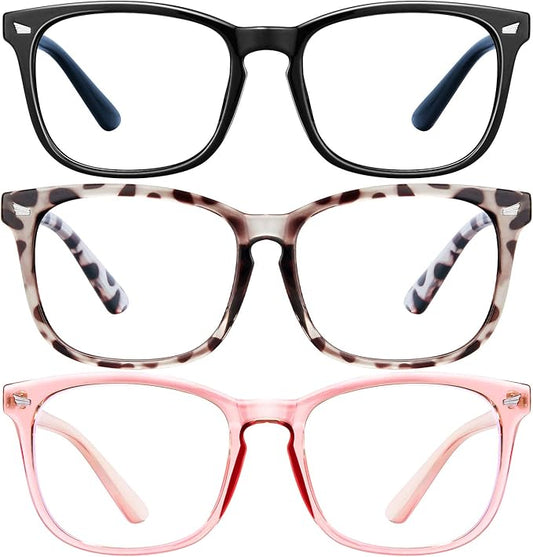 hunsquer Blue Light Glasses for Woman/Men Computer Blue Light Glasses