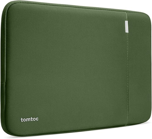 tomtoc 360° Protective Laptop Sleeve for 15-inch New MacBook Air M5/A3448 (2026), M4/A3241, M3/A3114, M2/A2941, Water-Resistant Laptop Case Fits 15-inch MacBook Pro A1990 A1707 & Surface Laptop AI PC