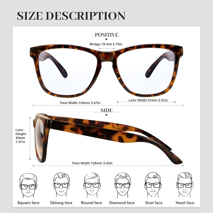 Retro Blue Light Blocking Glasses for Women Men Classic Style Computer TV Eyeglasses Anti Eyestrain