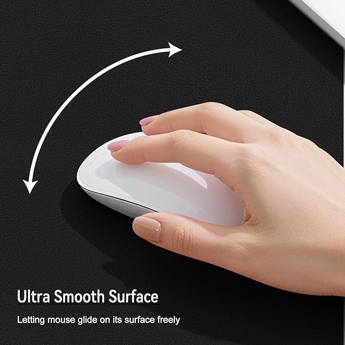 Dual Sided Leather Desk Mat - Waterproof Desk Pad - Ideal for Large Mouse Pad and Desk Mats on Top of Desks (Black, 33"*13")