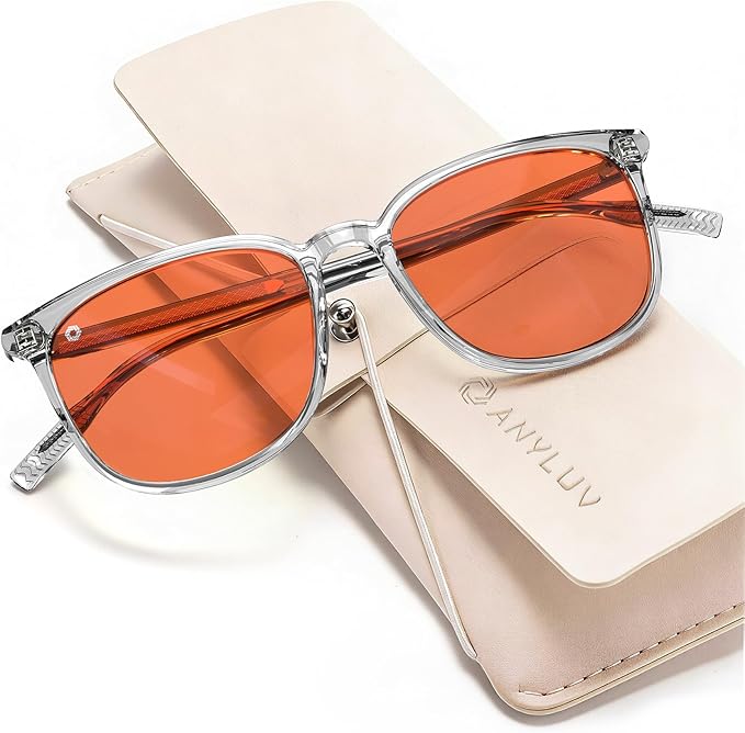 ANYLUV Blue Light Glasses for Woman Men, Womens Blue Light Blocking Glasses Computer Glasses Anti Eyestrain