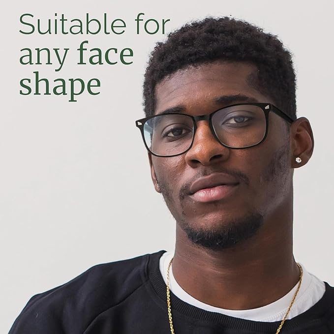 MIGSIR Blue Light Blocking Glasses for Computer Gaming, Fashion Fake Helps Reduce Screen Fatigue Eyeglasses for Women Men