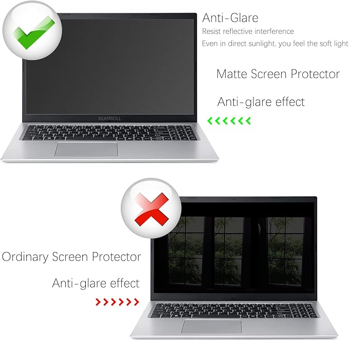 KEANBOLL 3-Pack Designed for Surface Laptop 7 15 Inch Screen Protector (2025-2024 AIPC), Anti Glare and Anti Fingerprint (Matte) Shield