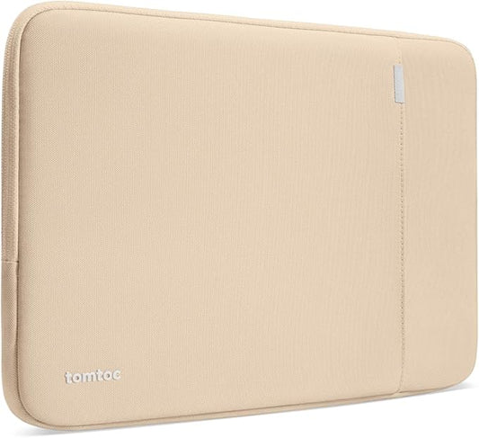 tomtoc 360° Protective Laptop Sleeve for 16-inch MacBook Pro M5 Pro/Max (2026) A3428 A3429, M4/M3/M2/M1 A3403 A3186 A2991 A2780, Water-Resistant MacBook Case Bag with Accessory Pocket Fits Dell XPS 16