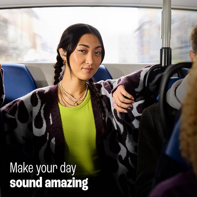 JBL Live Buds 3 - True Wireless Noise-Cancelling Bud-Type Earbuds, 40Hrs Total Playback, Wireless Charging, 6 Mics for Perfect Calls, Multi-Point Connection, IP55 Waterproof and dustproof (Blue)