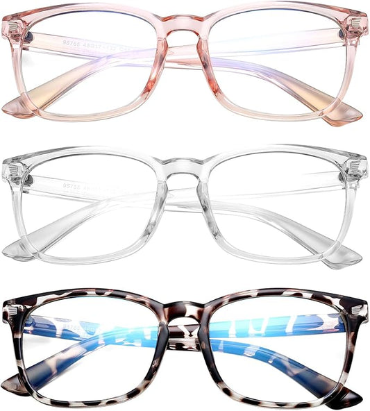 Hycredi Kids Blue Light Blocking Glasses for Boys & Girls – Reduce Eye Strain from Screens, Computer, Gaming, TV & Phone