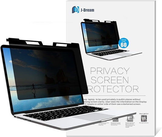 Hanging 15.6 Inch Laptop Privacy Screen Blue Light Screen Protector Anti Glare Anti-Scratch Laptop Privacy Screen Shield 15.6 Inch 16:9 Aspect Ratio