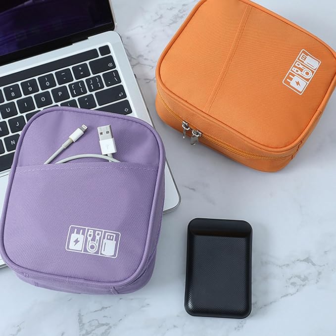 Modern technology organiser with reinforced structure, spacious compartments, perfect for gadgets, daily commuting, equipment organiser for travel
