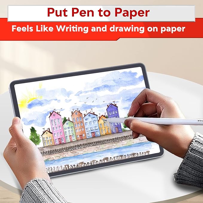 [2 Pack]Paper Screen Protector Compatible with iPad Air 5th/4th 10.9 inch(2022/2021/2020/2018)/iPad Pro 11 All Models,ZOEGAA iPad Air 5/Pro 11 Matte Screen Protector for Write and Draw on Paper Flim