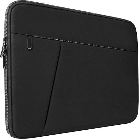 Laptop Case Sleeve 13-13.3 inch, Protective Laptop Carrying Cover Handbags Computer Bag Compatible with MacBook Pro 14 Inch,MacBook Air, Notebook Bag with Front Pocket, Black