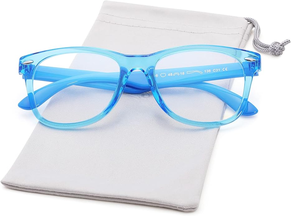 Pro Acme Blue Light Blocking Glasses for Kids - Boys & Girls Unbreakable Frame (3-12 Years)