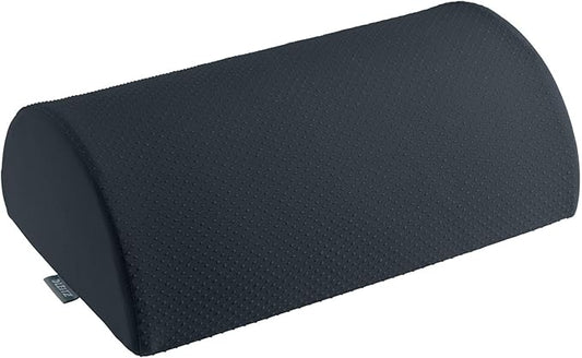 Leitz Ergo Foot Rest for Under Desk, Ergonomic, Washable Cover, Relieves Shoulder Back Lumbar and Knee Pain, Knee Support, Ankle Rocker (53710089-NA)