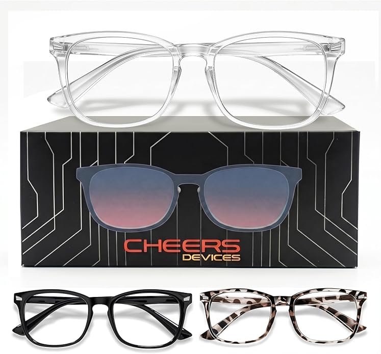 CHEERS DEVICES Blue Light Blocking Glasses for Kids Boys Girls Teens - Computer Glasses with Unbreakable Frame and Anti-Glare