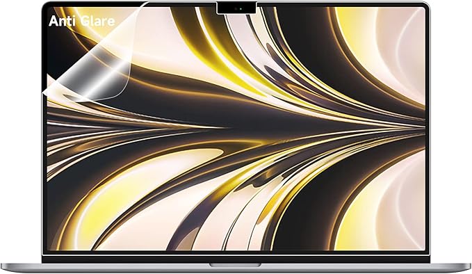 2 Pack Anti Glare Screen Protector Compatible with MacBook Air 13.6/13'' (2022-2026, M2/M3/M4/M5) | Matte Anti Glare Film | Anti Scratch Protector | for Mac 13in