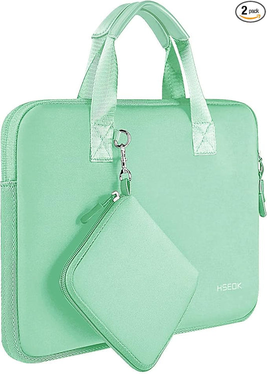 11.6 12.9 13 inch Elastic Laptop Sleeve with Small Case Compatible with 13 inch MacBook Neo Air Pro M5/M4/M3/M2/M1, iPad 13 12.9, XPS 13 and Most 11.6 12.9 13 inch Notebooks Tablets,G02R01