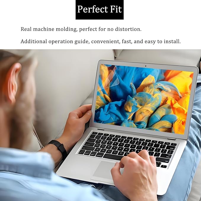 i-Tensodo 16" Anti Blue Light Screen Protector for 16" with 16:10 Aspect Ratio Laptop for Lenovo/HP/Dell/ASUS/LG/MSI, Eye Protection Blue Light Blocking & Anti Glare Screen Filter(Not fit 16:9)