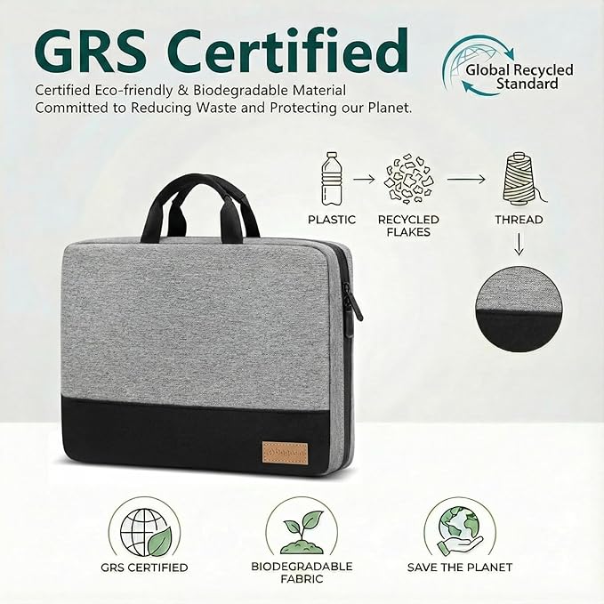 bagasin 14 Inch Laptop Sleeve Case Computer Bag for MacBook HP Lenovo Dell ASUS Acer Chromebook