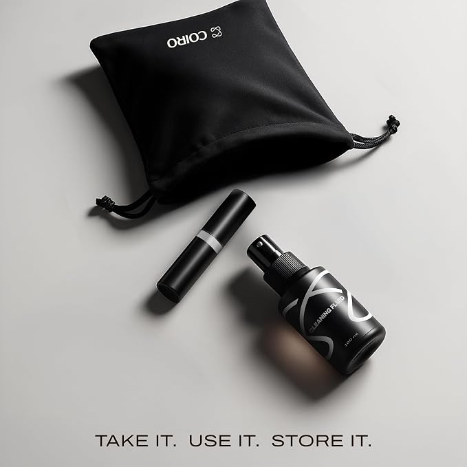 C Coiro Camera Lens Cleaning Kit 3in 1?€? Lens Cleaner Spray 100ml, Soft Brush & Microfiber Cloth ?€? DSLR, Mirrorless Camera Cleaner Compatible for Canon, Nikon, Sony - Image 6