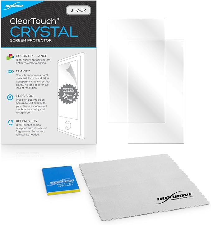 BoxWave Screen Protector Compatible with Lenovo ThinkPad L13 Yoga 2-in-1 Gen 2 (13.3 in) - ClearTouch Crystal (2-Pack), HD Film Skin - Shields from Scratches