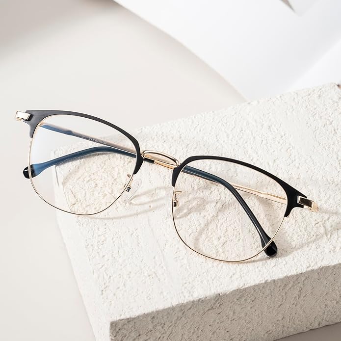 Blue Light Blocking Glasses for Men Anti-Fatigue Computer Monitor Gaming Glasses Prevent Headaches Glasses