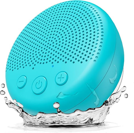 LENRUE Shower Speaker, Bluetooth Waterproof Speaker Wireless, Portable Speakers with Clear Loud Sound, Suction Cup, Lanyard, Ideas Gifts