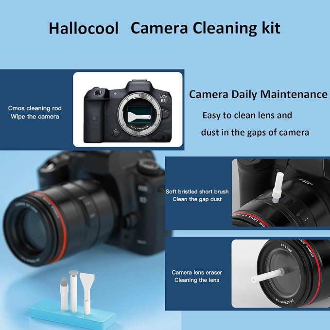 32 in 1 Multi-Functional Cleaning Kit for Electronics Devices, Mobile Phones, Computer, Monitor, Earbuds, Headphones, Laptop, Camera, Lens Portable White Electronic Cleaning Kit (Black) - Image 6