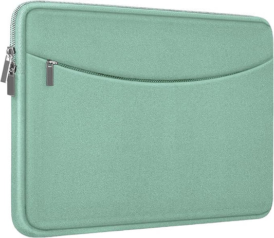 Laptop Sleeve 14 inch, Shockproof Protective Laptop Cover Briefcase Carrying Computer Bag with Accessory Pocket Portable Computer Case for 14" MacBook, HP, Dell, Lenovo, Acer, Binglan