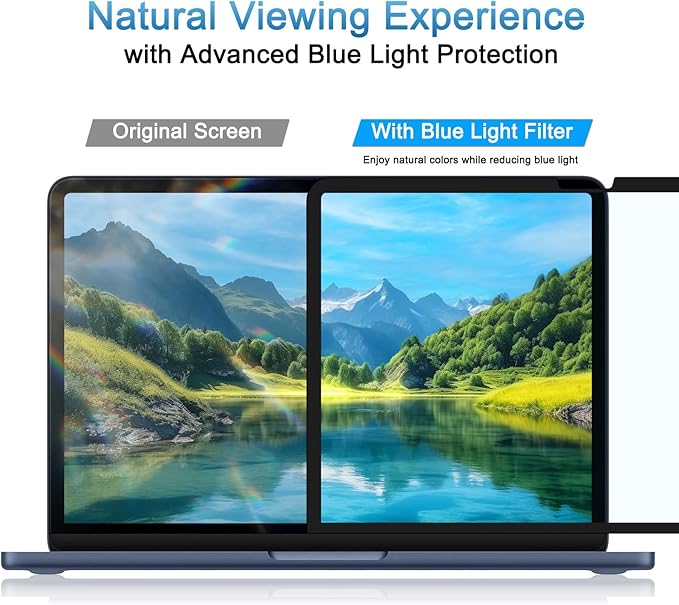 FILMEXT Macbook Neo 13 inch Screen Protector (2026, A18 Pro),Anti-Glare Anti-Blue Light Filter Bubble Free Eye Protection Mac Neo 13"