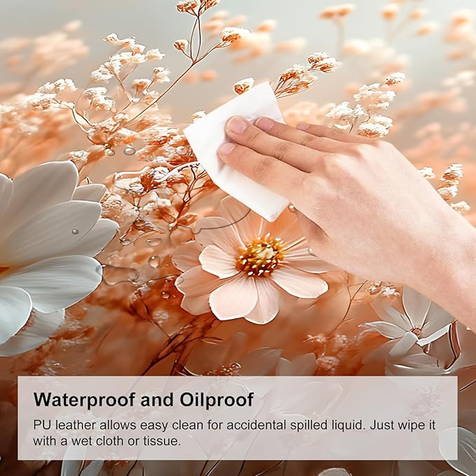 Mouse Pad, Large Anti-Slip with Stitched Edges Desk Mat Desktop Laptop Computer Desk Keyboard Mat,Table Protector Blotter Mat (Powder, 31.5" x 11.8")