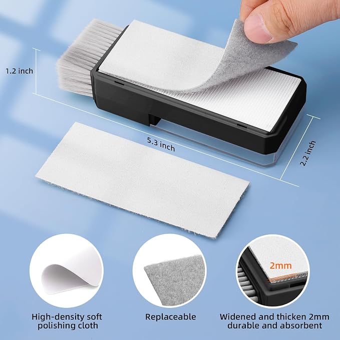 Ordilend All-in-1 Keyboard Cleaner and Laptop Cleaning Kit - Professional Computer Screen-Safe Tools for MacBook and Electronics - Portable Brush Set for Gamers and Remote Professionals - Image 6