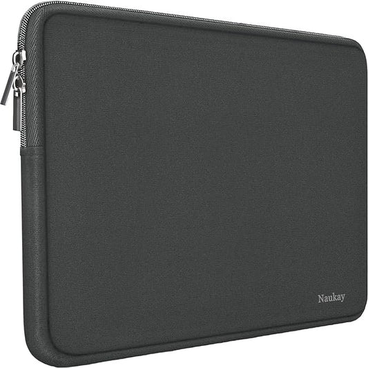 Laptop Sleeve Case,13-13.3 Inch Resistant Neoprene Laptop Sleeve/Notebook Computer Pocket Case/Tablet Briefcase Carrying Bag-(Grey)
