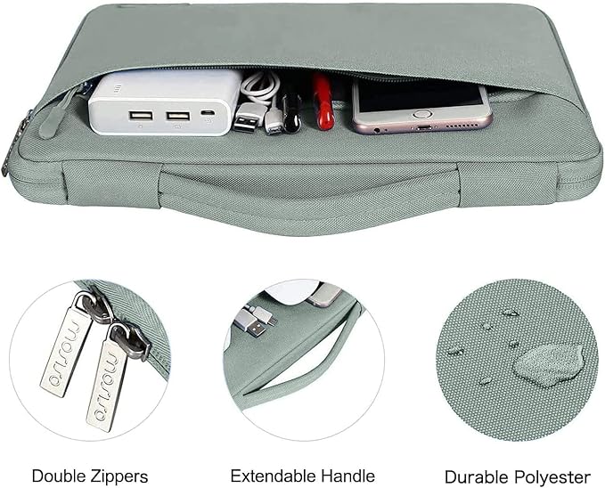 MOSISO Compatible with MacBook Pro 13 inch Case M2 2026, 2025, 2024-2016 A2338 M1 A2251 A2289 A2159 A1989 A1708 A1706, Plastic Hard Case&Bag&Keyboard Skin&Webcam Cover&Screen Protector, Antique Green