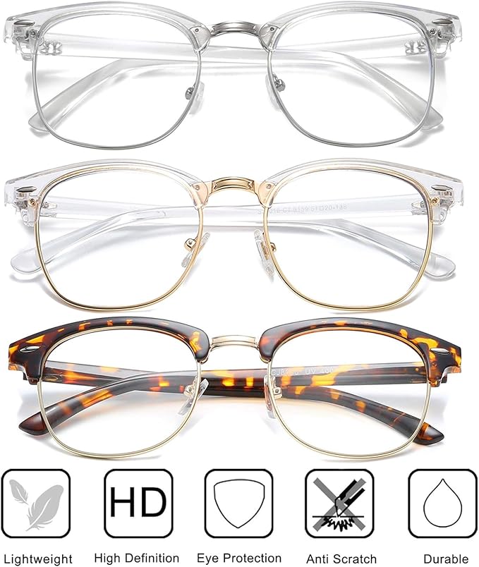 Perfectmiaoxuan Blue Light Blocking Glasses,Computer/Gaming/Screen Glasses for Women or Men，Anti Blue Light & UV