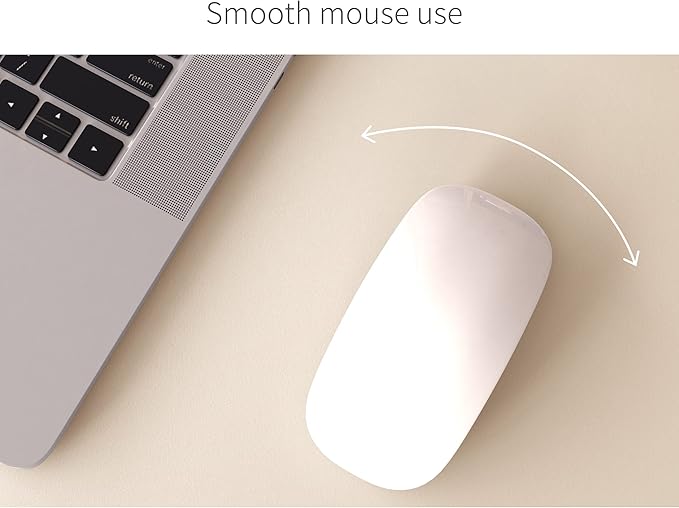 RENMTURE Dual-Sided Mouse Pad, Natural Cork & PU Leather Large Desk Pad for Office and Home Work, Desk Protector Non-Slip, Waterproof, Easy Clean (Apricot, 23.6" x 13.7")