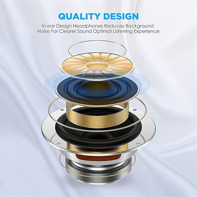 USB C Headphones for iPhone 16 15 Earbuds USB C Wired Earphones with Mic & Remote Control Noise Cancelling for iPhone 16 pro, iPad Pro, Galaxy S23/S22/S21/S20/Ultra Note 10/20, Pixel 7/6/6a/5/4