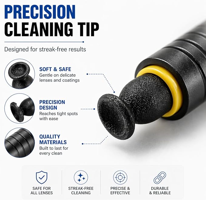 3 Pack Camera Lens Cleaning Pen Kit ?€? Lens Brush Cleaner for DSLR, Phone, Glasses, Screen Cleaning Tool - Image 7
