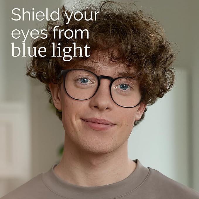 IBOANN Blue Light Glasses for Woman/Men, Fashion Blue Light Glasses Men, Fake Glasses Help Reduce Screen Fatigue