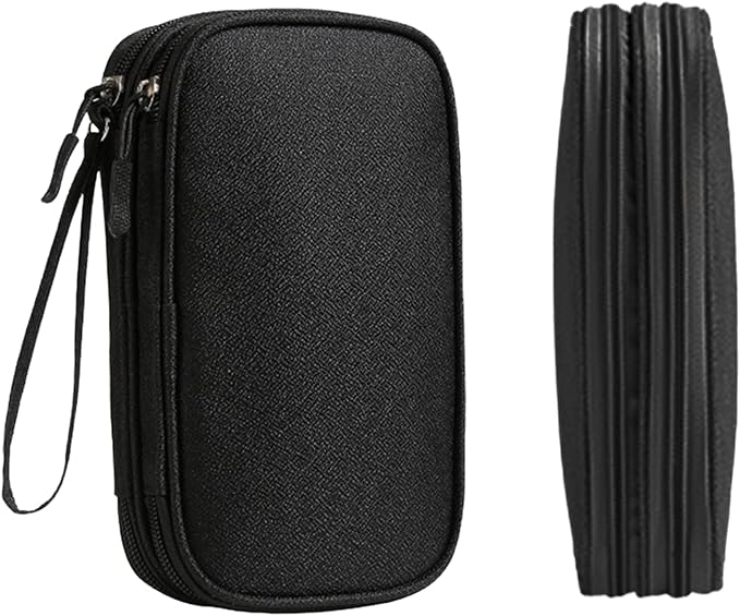 Data cable storage bag, charger, portable power bank, charging cable bag box, digital organizer bag
