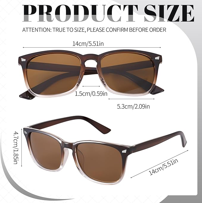 Polarized Sunglasses for Women Men, Night Driving Glasses Anti Glare Yellow Lens UV 400 for Day Night Use
