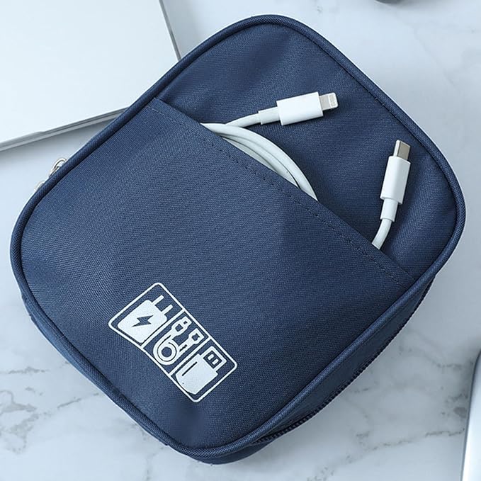 Modern technology organiser with reinforced structure, spacious compartments, perfect for gadgets, daily commuting, equipment organiser for travel