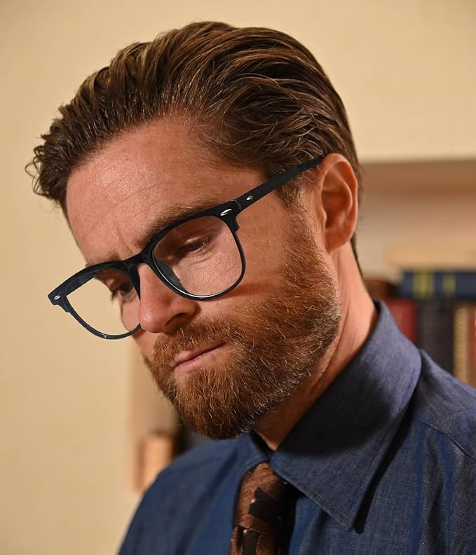 GFUIARA Blue Light Blocking Glasses for Women Men,Fashion Square Blue Blockers Glasses,Computer/TV/Phones/Gaming Glasses