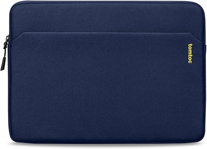 tomtoc Slim Laptop Sleeve for 15-inch 2026 New MacBook Air M5/A3448, M4/A3241, M3/M2, 15 Inch Microsoft Surface Laptop AI PC/7/6, Dell XPS 15 Plus, Recycled Water-Resistant Protective Case Bag