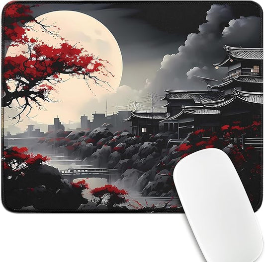 Mouse Pad Gaming Mousepad,Small Mousepads for Keyboard and Mouse with Non-Slip Rubber Base,Suitable for School,Office,Home,10.2 x 8.3 Inch