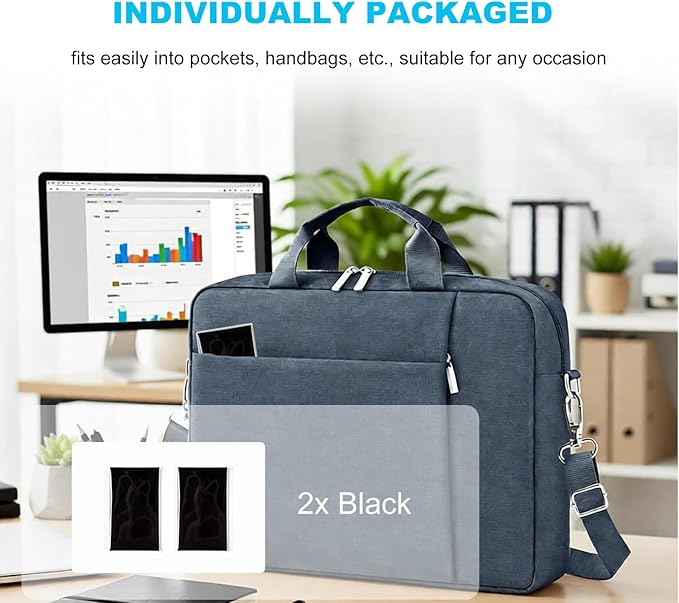2 Pack Microfiber Liner Cleaning Cloth 15" 16" MacBook Air/MacBook Pro Screen Keyboard Imprint Protection, Keyboard Protector Compatible with MacBook Air 15.3" /MacBook Pro 15"/MacBook Pro 16"-Black