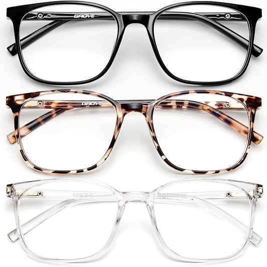 Gaoye Ultralight Blue Light Glasses for Women - Computer Protection Glasses for All Day Comfort - Anti UV Glare & Eyestrain