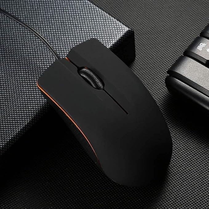 Guiheng 10 Pack Wired Mouse - USB Wired Computer Mouse for Right or Left Hand, Ergonomic with Durable Clicks for PC, Laptop, Desktop, Chromebook, Notebook, Mac
