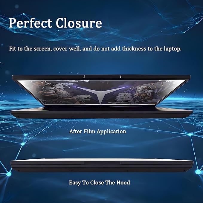 YINOVEEN 2 Pack 15.6 inch Anti Glare Screen Protector for Dell 15 DC15250 DC15255 15.6'' Laptop, 5H, Anti-Scratch