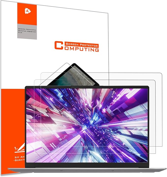 YINOVEEN 2 Pack Anti-Glare Screen Protector for 15.6" Acer Aspire 5 /Aspire 1 15.6/Swift 15.6 /Chromebook 3 15.6/ Nitro 15.6/ Acer Predator 300 15.6, Matte, Anti Fingerprint, Ultra HD